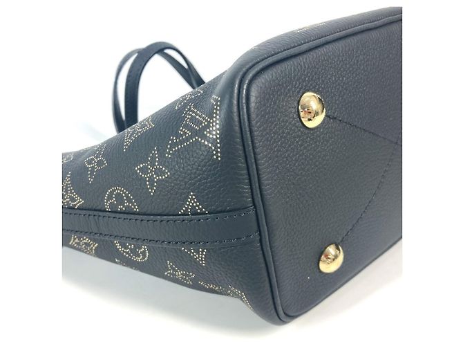 Borsa tote PM Mahina Blossom Monogram Louis Vuitton Nero D'oro - vista 7