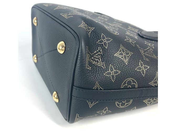 Borsa tote PM Mahina Blossom Monogram Louis Vuitton Nero D'oro - vista 8