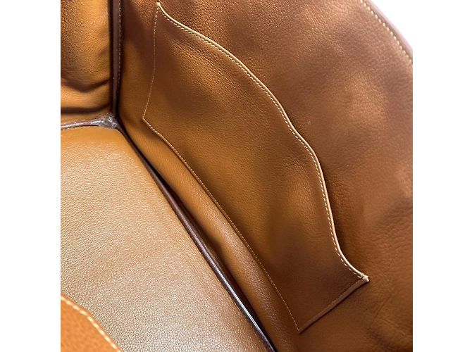 Hermès Borsa Hermes Birkin 35 in marrone Noisette - vista 10
