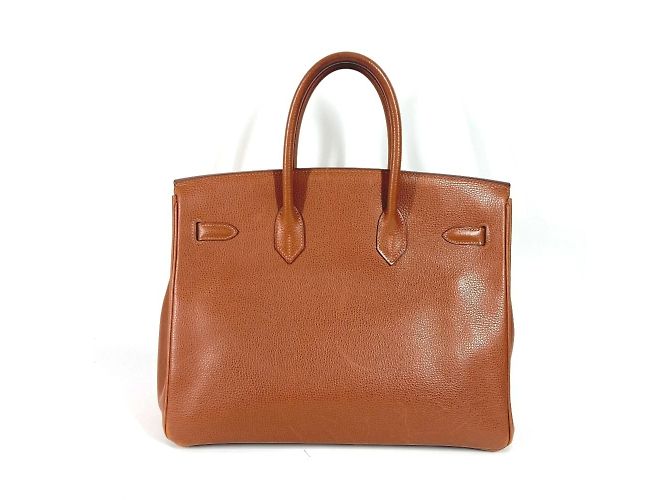 Hermès Borsa Hermes Birkin 35 in marrone Noisette - vista 2