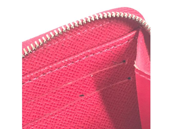 Monedero con cremallera Epi Louis Vuitton Rosa Fucsia - vista 11
