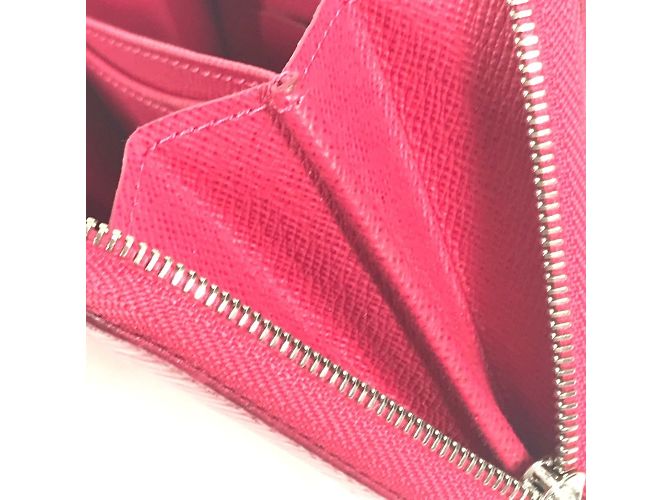Monedero con cremallera Epi Louis Vuitton Rosa Fucsia - vista 12
