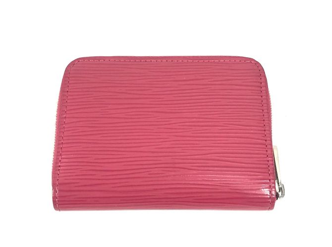 Monedero con cremallera Epi Louis Vuitton Rosa Fucsia - vista 2