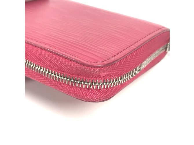 Monedero con cremallera Epi Louis Vuitton Rosa Fucsia - vista 6