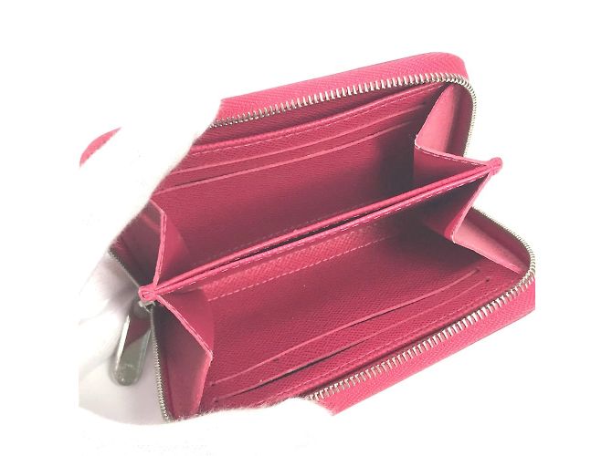 Monedero con cremallera Epi Louis Vuitton Rosa Fucsia - vista 7