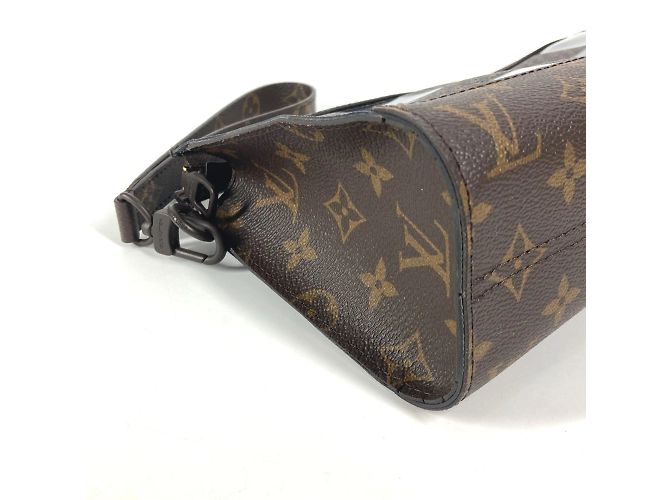 Borsa Pouch Stand Damier Monogram Louis Vuitton Marrone Damier ebene Monogramma - vista 7