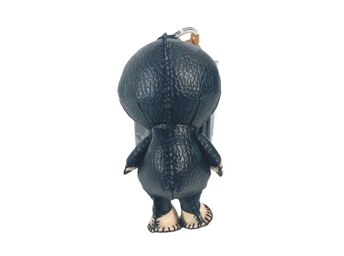 MCM A BATHING APE Milo Visetos Portachiavi Charm Nero - vista 2