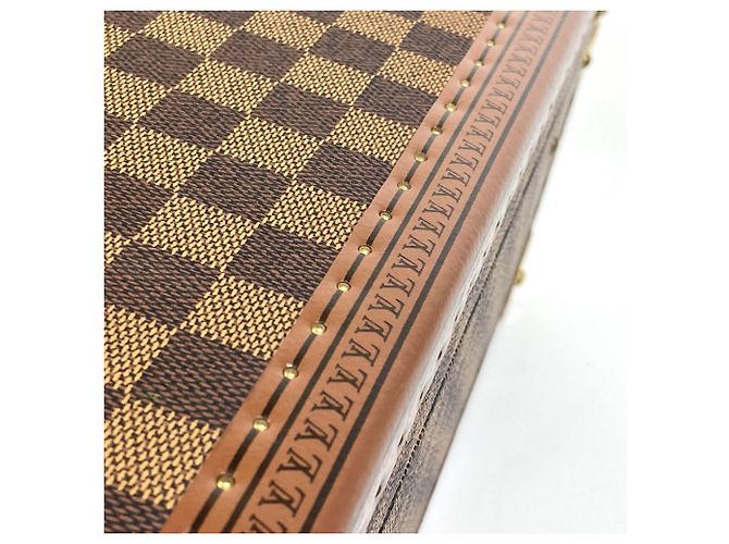 Borsa Louis Vuitton Damier Visten 55 Marrone Damier ebene - vista 12