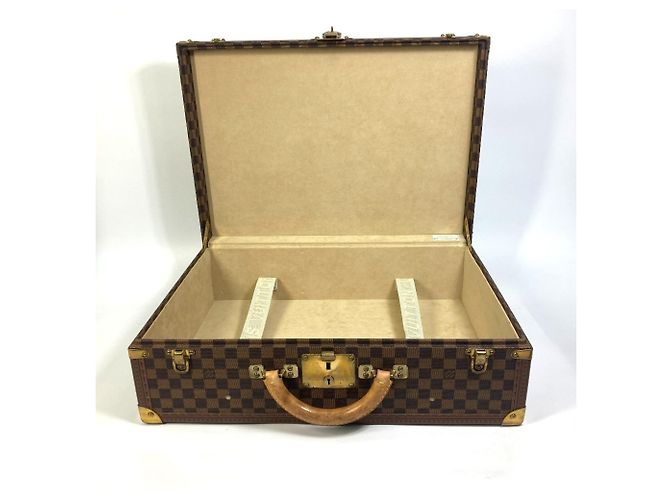 Borsa Louis Vuitton Damier Visten 55 Marrone Damier ebene - vista 5