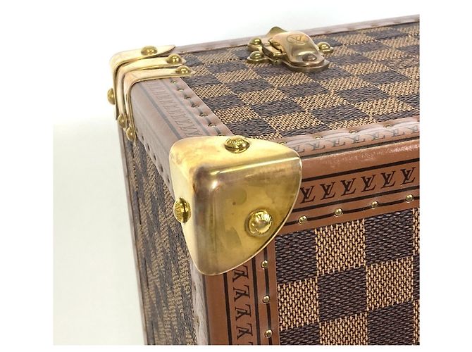 Borsa Louis Vuitton Damier Visten 55 Marrone Damier ebene - vista 9
