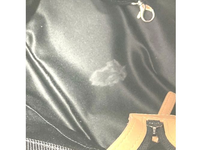 Chanel A34208 CC Coco Mark Paris Biarritz PM Borsa Tote Nero Bianco - vista 13