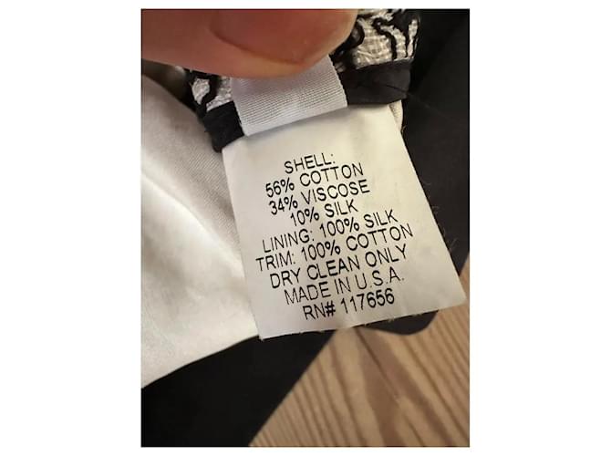 Thakoon Kleider Schwarz Weiß - Ansicht 10