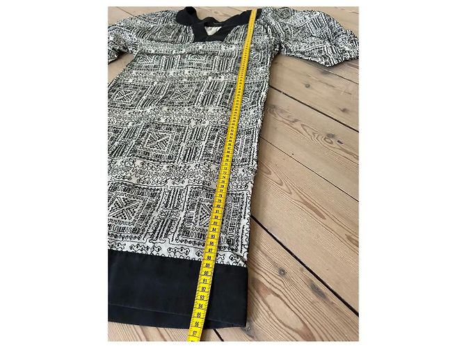 Thakoon Kleider Schwarz Weiß - Ansicht 11