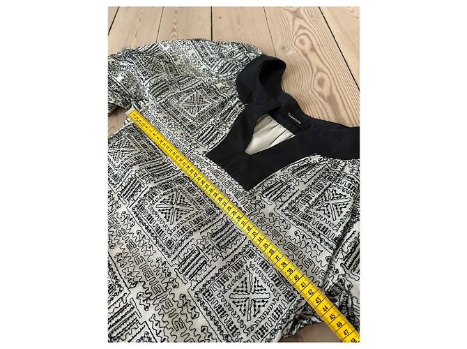 Thakoon Kleider Schwarz Weiß - Ansicht 13