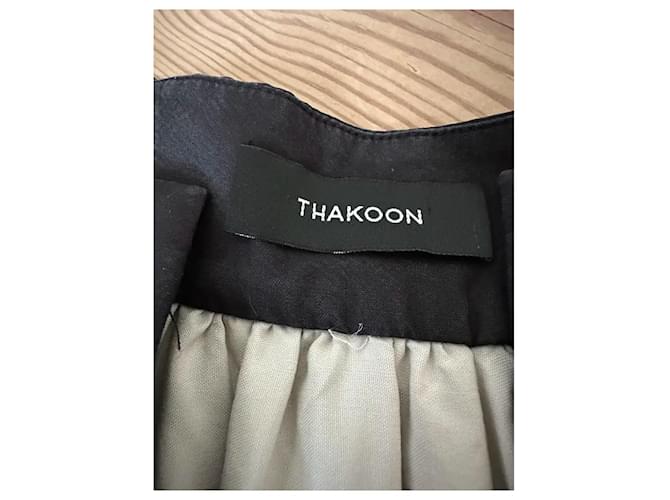 Thakoon Kleider Schwarz Weiß - Ansicht 2