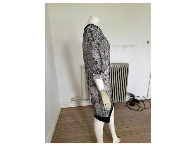 Thakoon Kleider Schwarz Weiß - Ansicht 4