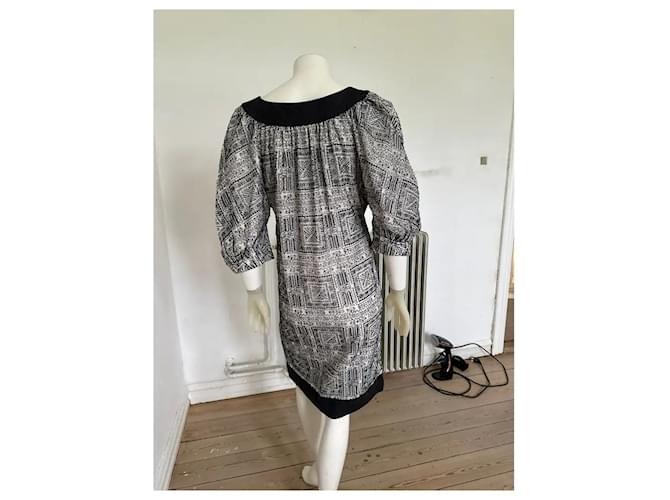 Thakoon Kleider Schwarz Weiß - Ansicht 6