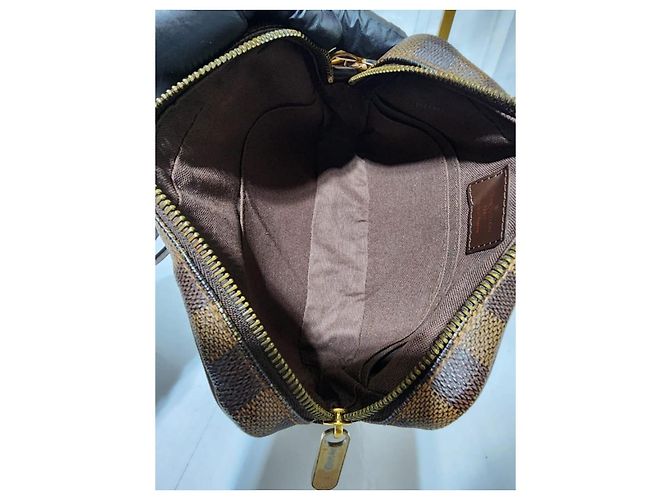 Monedero Macao Damier Ebene Louis Vuitton Marrón Castaño - vista 11
