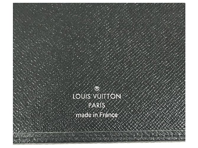 Cubierta de cuaderno de oficina Taiga Agenda Louis Vuitton Negro Gris - vista 11