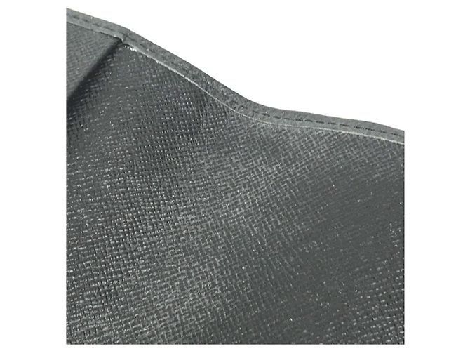 Cubierta de cuaderno de oficina Taiga Agenda Louis Vuitton Negro Gris - vista 14