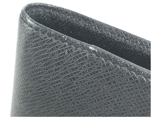 Cubierta de cuaderno de oficina Taiga Agenda Louis Vuitton Negro Gris - vista 18