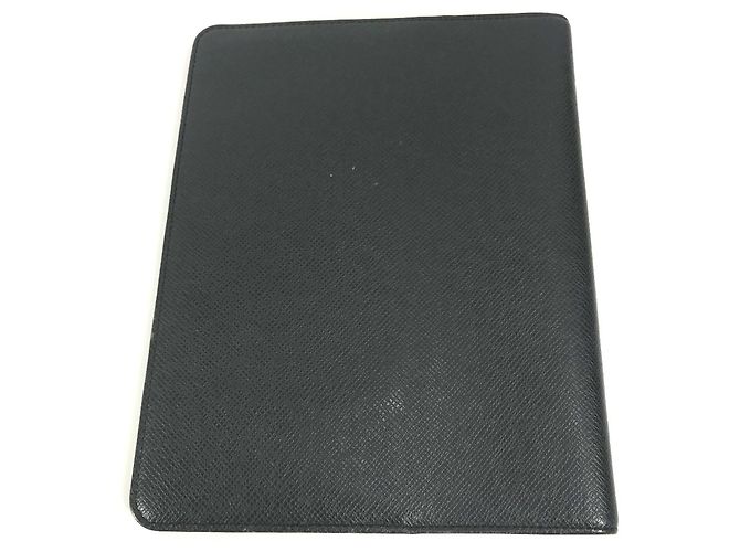 Cubierta de cuaderno de oficina Taiga Agenda Louis Vuitton Negro Gris - vista 2