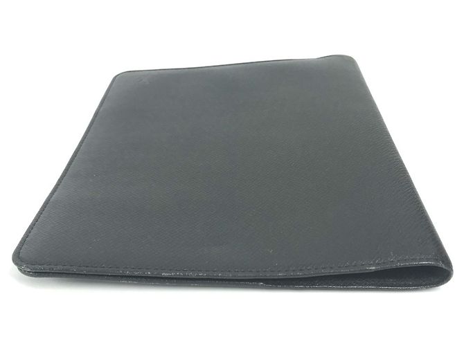 Cubierta de cuaderno de oficina Taiga Agenda Louis Vuitton Negro Gris - vista 4