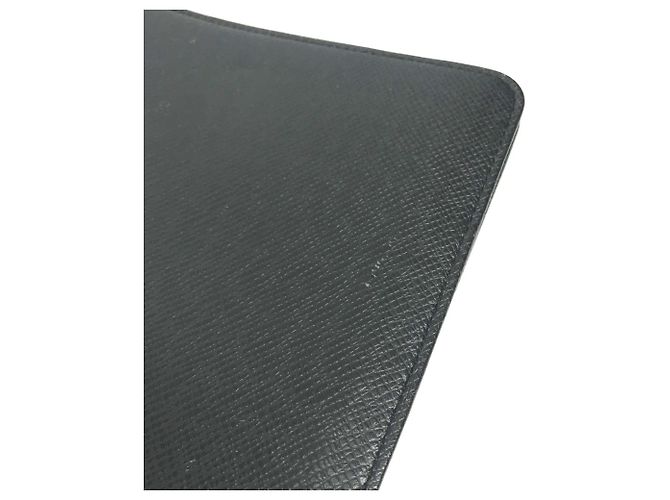 Cubierta de cuaderno de oficina Taiga Agenda Louis Vuitton Negro Gris - vista 9