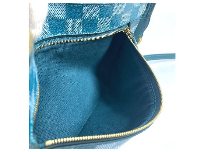 Louis Vuitton Damier Farbmodul 2WAY Tasche Grün - Ansicht 16