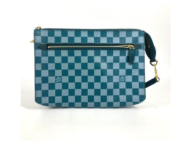 Louis Vuitton Damier Farbmodul 2WAY Tasche Grün - Ansicht 2