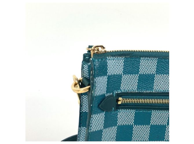 Louis Vuitton Damier Farbmodul 2WAY Tasche Grün - Ansicht 4