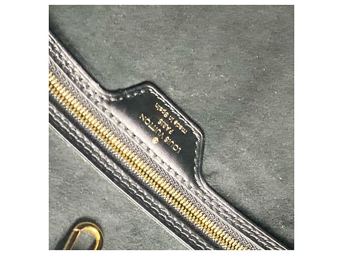 Borsa tote Neverfull MM Monogram Louis Vuitton dal 1854 Nero Bianco - vista 15