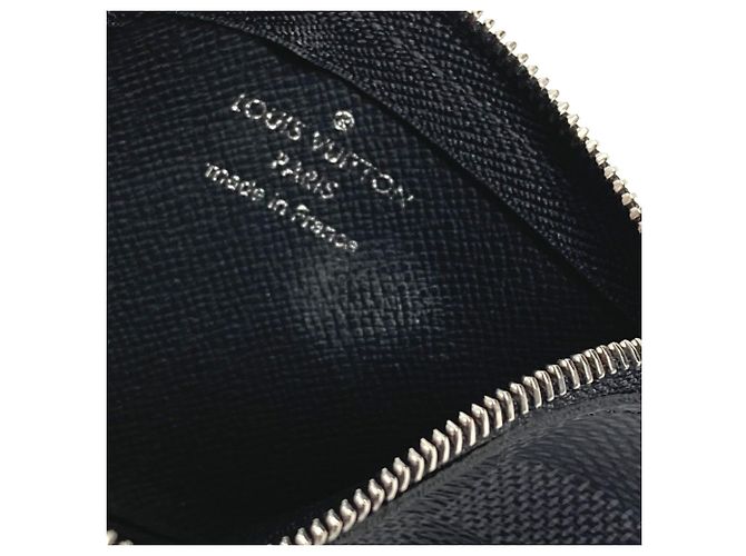 Monedero Damier Graphite Louis Vuitton Negro - vista 14