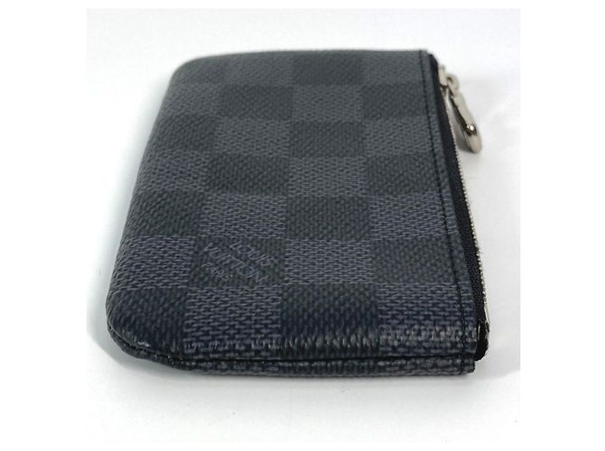Monedero Damier Graphite Louis Vuitton Negro - vista 3