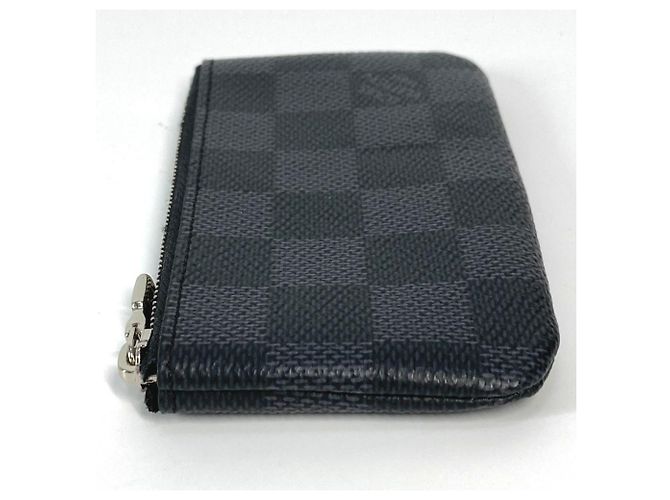 Monedero Damier Graphite Louis Vuitton Negro - vista 4