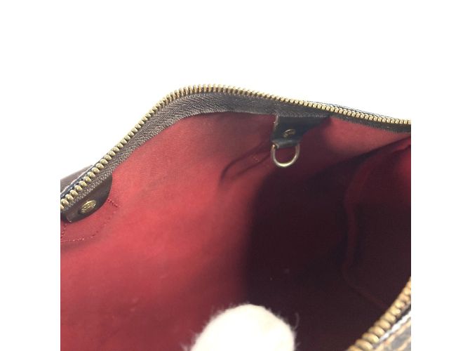 Borsa Speedy 30 Damier Louis Vuitton Marrone Damier ebene - vista 15