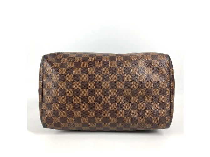 Borsa Speedy 30 Damier Louis Vuitton Marrone Damier ebene - vista 5