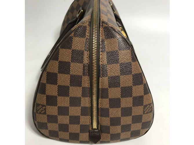 Borsa Boston Damier Rivera MM Louis Vuitton Marrone Damier ebene - vista 3