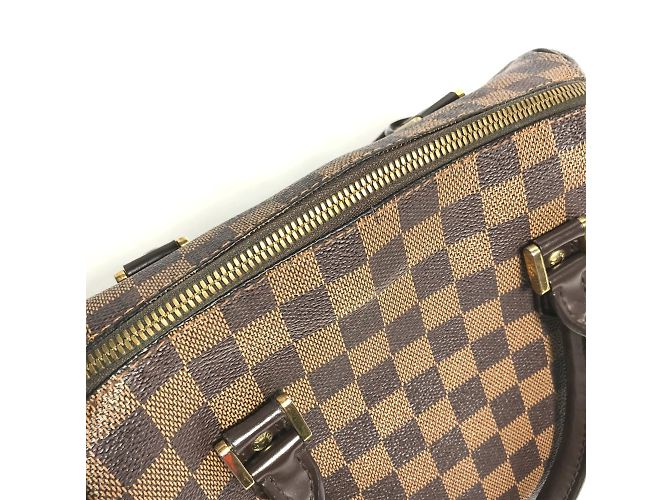 Borsa Boston Damier Rivera MM Louis Vuitton Marrone Damier ebene - vista 6