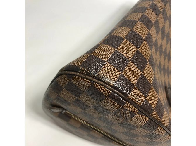 Borsa Boston Damier Rivera MM Louis Vuitton Marrone Damier ebene - vista 7