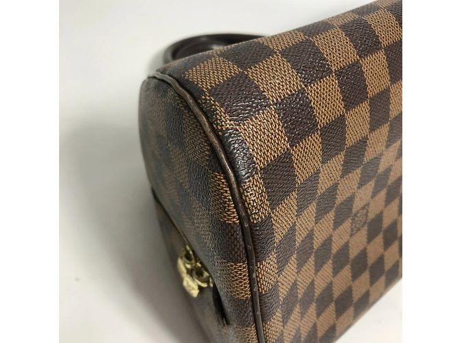 Borsa Boston Damier Rivera MM Louis Vuitton Marrone Damier ebene - vista 9