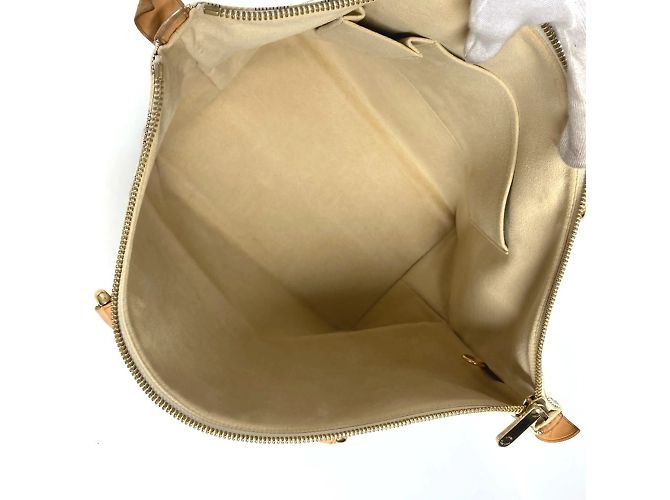 Borsa Saleya MM Damier Azur di Louis Vuitton Bianco - vista 14