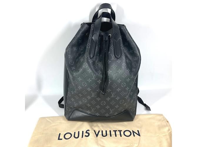 Zaino Monogram Eclipse di Louis Vuitton Nero Monogramma - vista 17