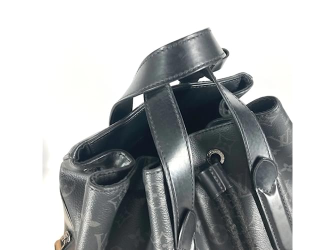 Zaino Monogram Eclipse di Louis Vuitton Nero Monogramma - vista 8