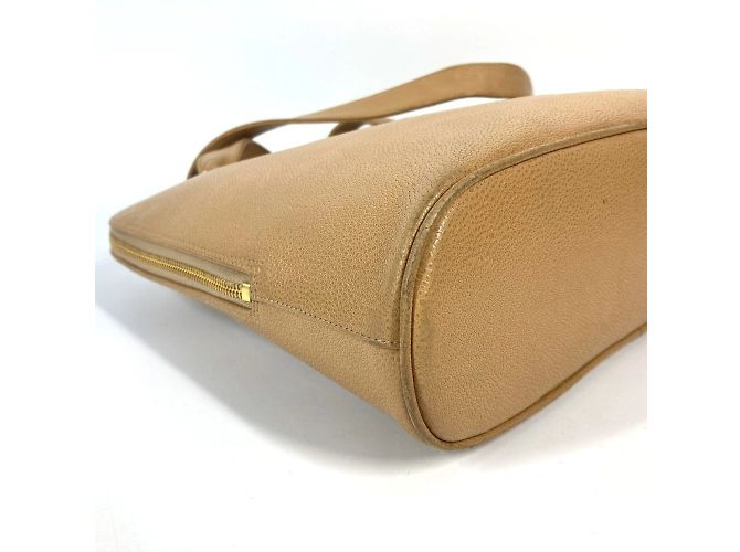Timeless Borsa Chanel Vintage CC Coco Mark Beige - vista 7