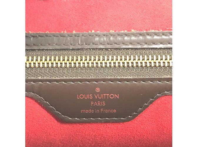 Borsa a Spalla Louis Vuitton Damier Bergamo MM Marrone Damier ebene - vista 16