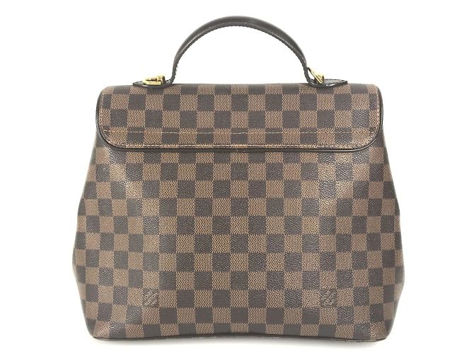 Borsa a Spalla Louis Vuitton Damier Bergamo MM Marrone Damier ebene - vista 2