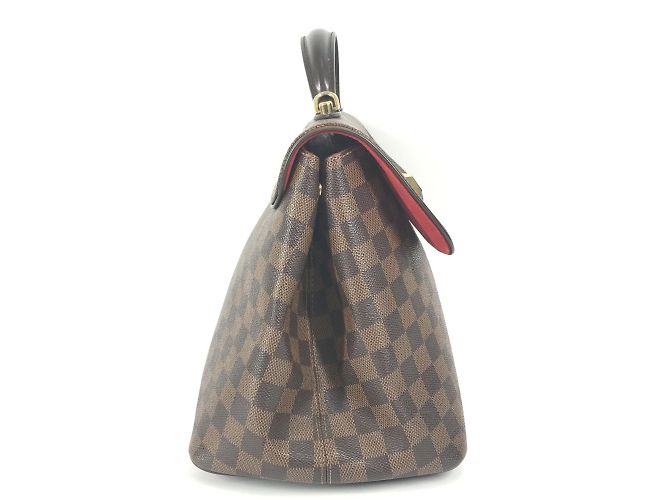 Borsa a Spalla Louis Vuitton Damier Bergamo MM Marrone Damier ebene - vista 3