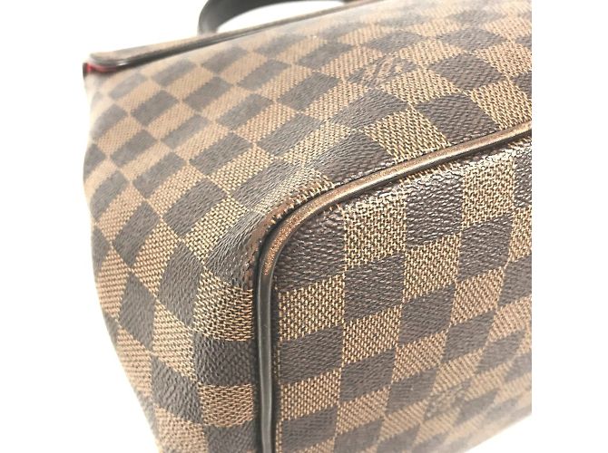 Borsa a Spalla Louis Vuitton Damier Bergamo MM Marrone Damier ebene - vista 8