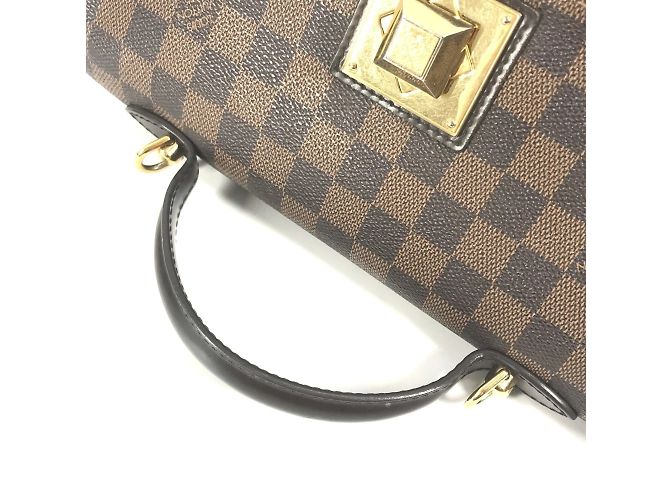 Borsa a Spalla Louis Vuitton Damier Bergamo MM Marrone Damier ebene - vista 9